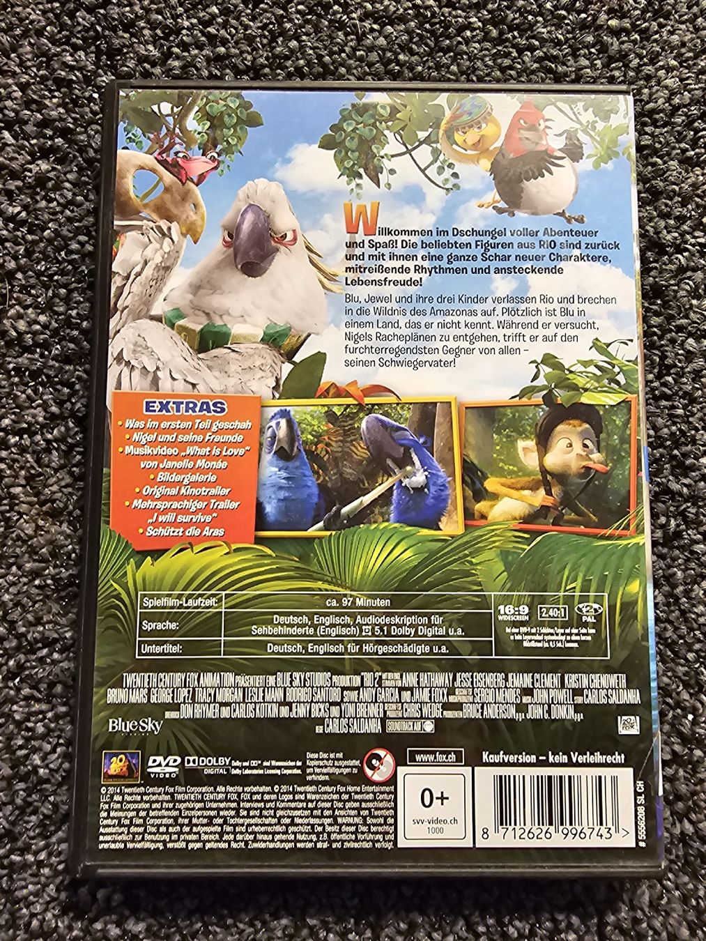 Tutti i DVDs: DVD Rio 2 (19692) – Usato da Ruswil venduto da jan_bxl5 1