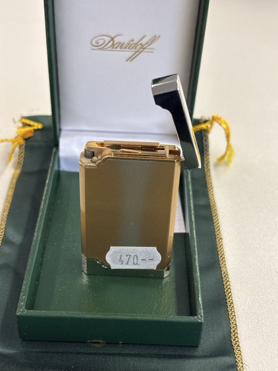 Davidoff Lighter Gold and Silver Tone in Original Box (Neu (gemäss ...