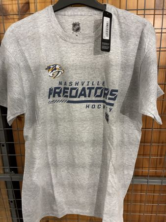 Nashville Predators NHL T-Shirt, Grau, XL, Neu mit Etikett