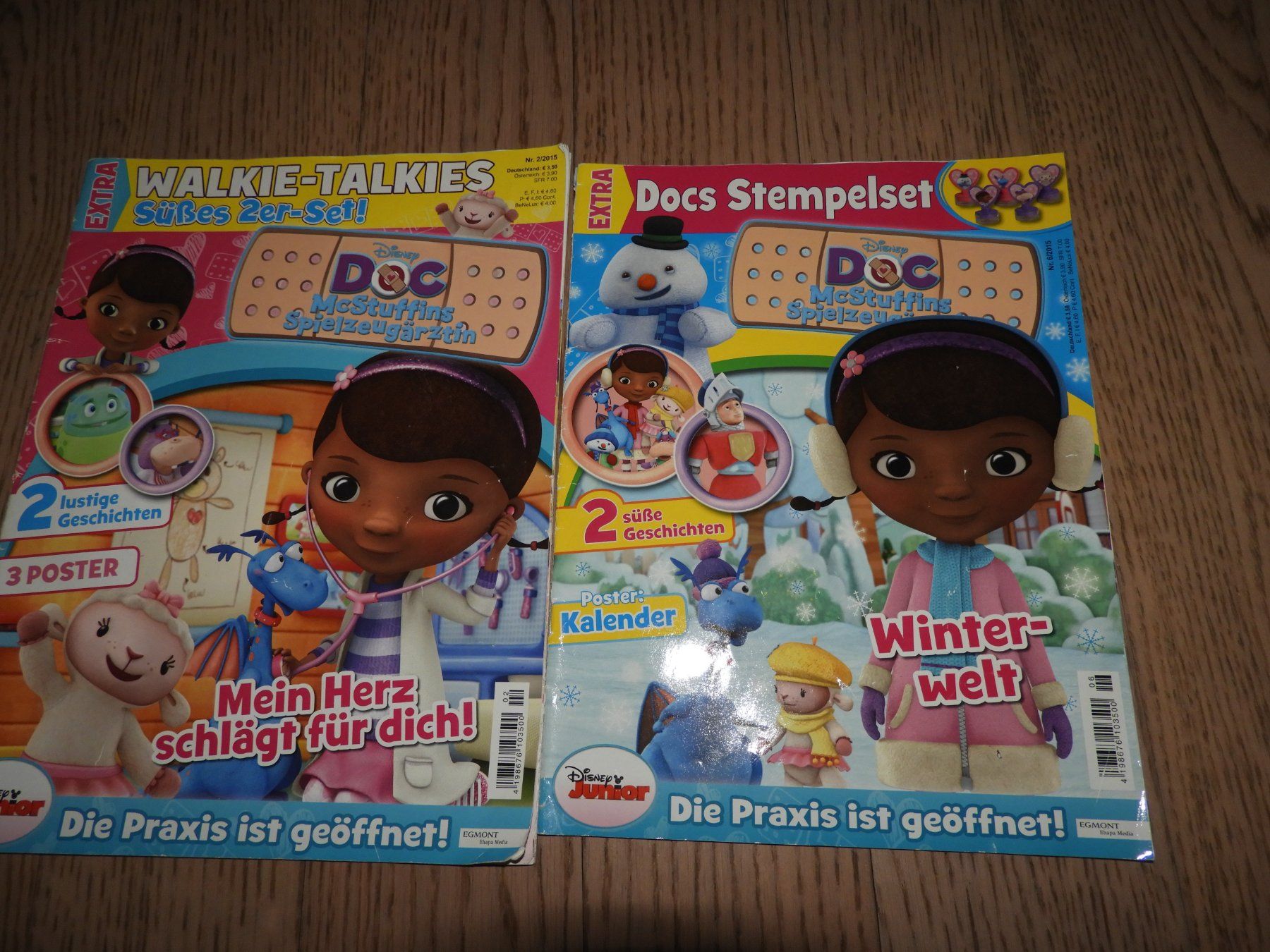 Zeitschriften & Magazine: Doc McStuffins Spielzeugärztin 2 Hefte – Gebraucht aus Hergiswil NW von Noema2006