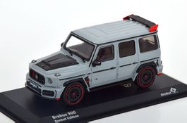 Brabus 900 Rocket Edition 2021 hellgrau / schwarz / rot 1:43