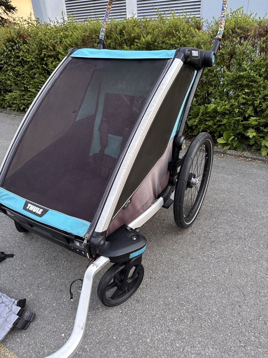Thule Carrozzine: Thule Lite für zwei Kinder  – Usato da Luzern venduto da Hdraksy 2