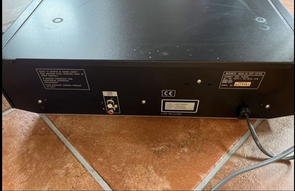 Sony Lettore multimediale & Streamer: Sony CD-Player CDP-CE305 5-fach CD Wechsler – Usato da Trimbach venduto da ELITA-5 2