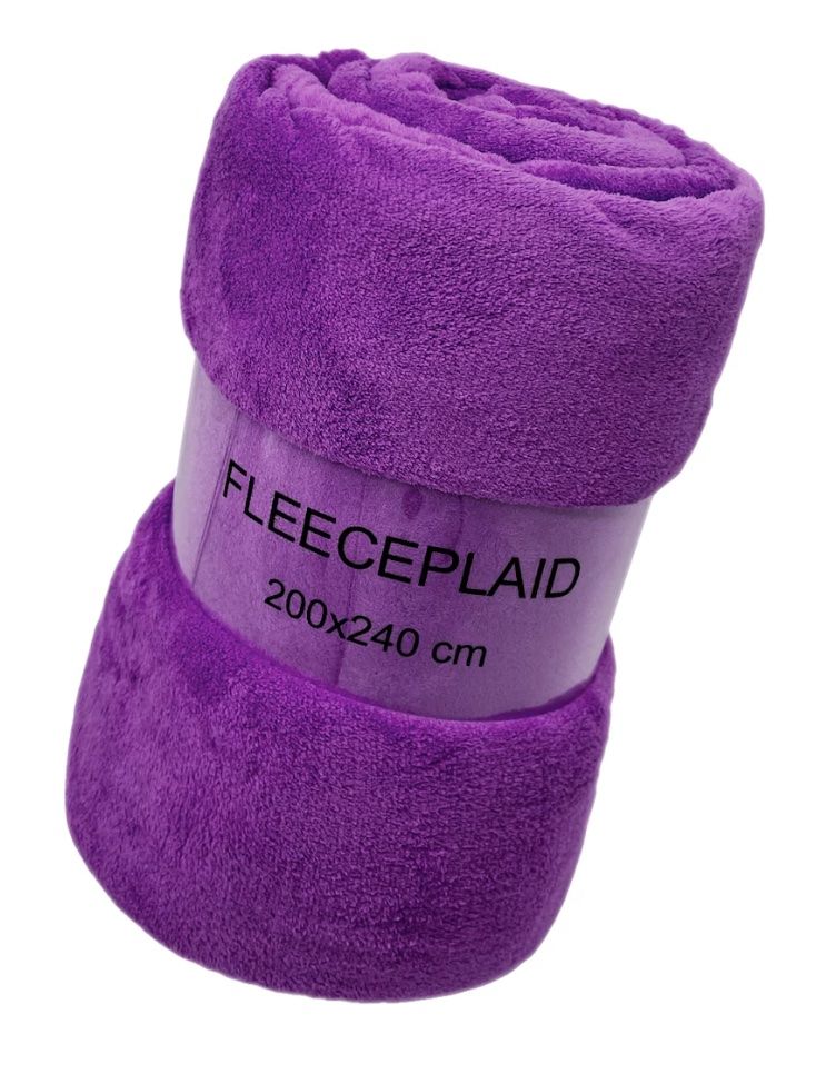 Coperte: 5x Plaid polaire violet 150x200 cm – Nuovo (secondo la descrizione) da Schönried venduto da niceforest