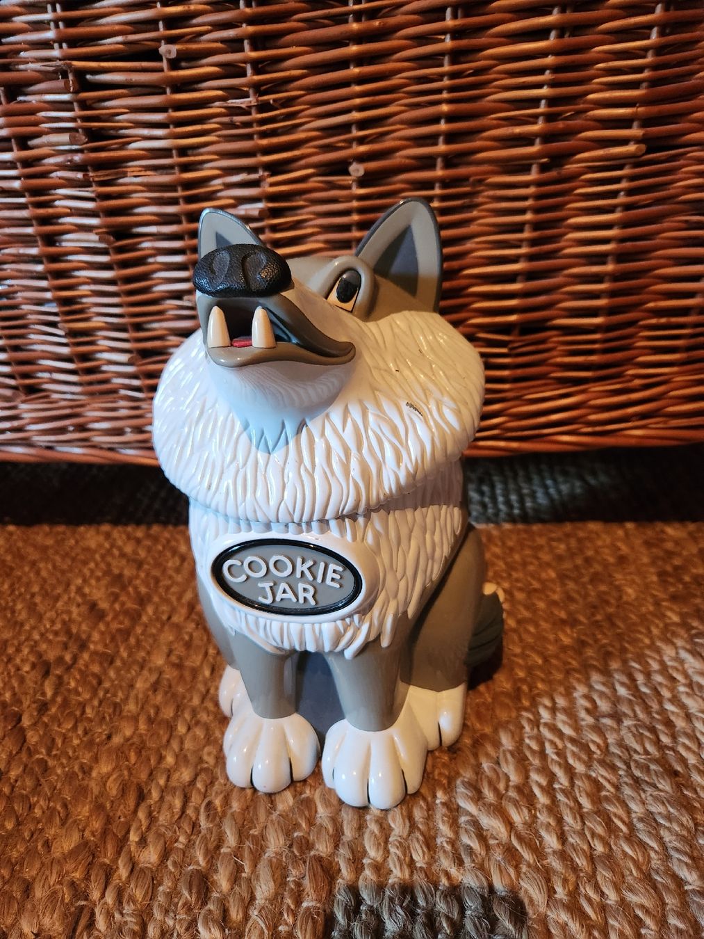 Figuren: heulende Wolf Keksdose  – Gebraucht aus Pfeffikon LU von Starmelody