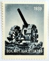 Soldatenmarke 2.WK, Schwere Mot Kanonen Bttr 135, Wi Art 313