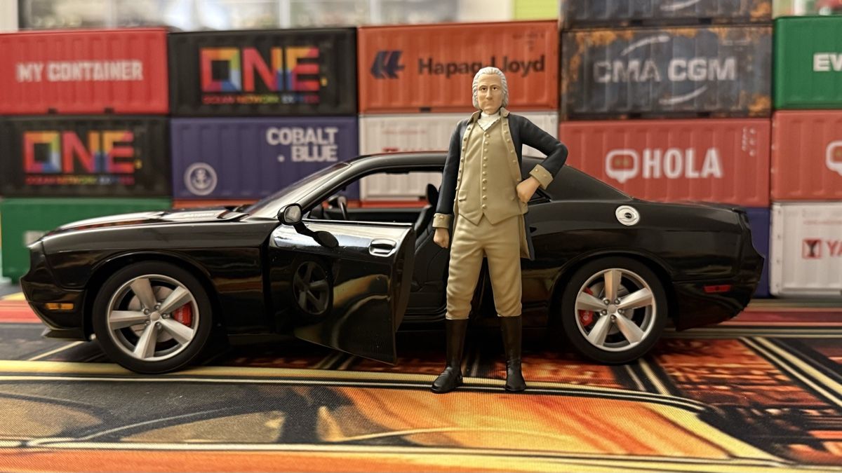 Dodge Modellautos: Dodge Challenger SRT8 2010 George Washington Edition ACME – Neu (gemäss Beschreibung) aus Basel von Zomeg 1
