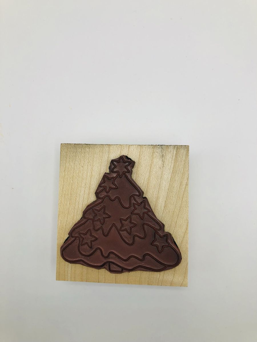 Stempel: Motivstempel Tannenbaum – Gebraucht aus Binningen von Kellox