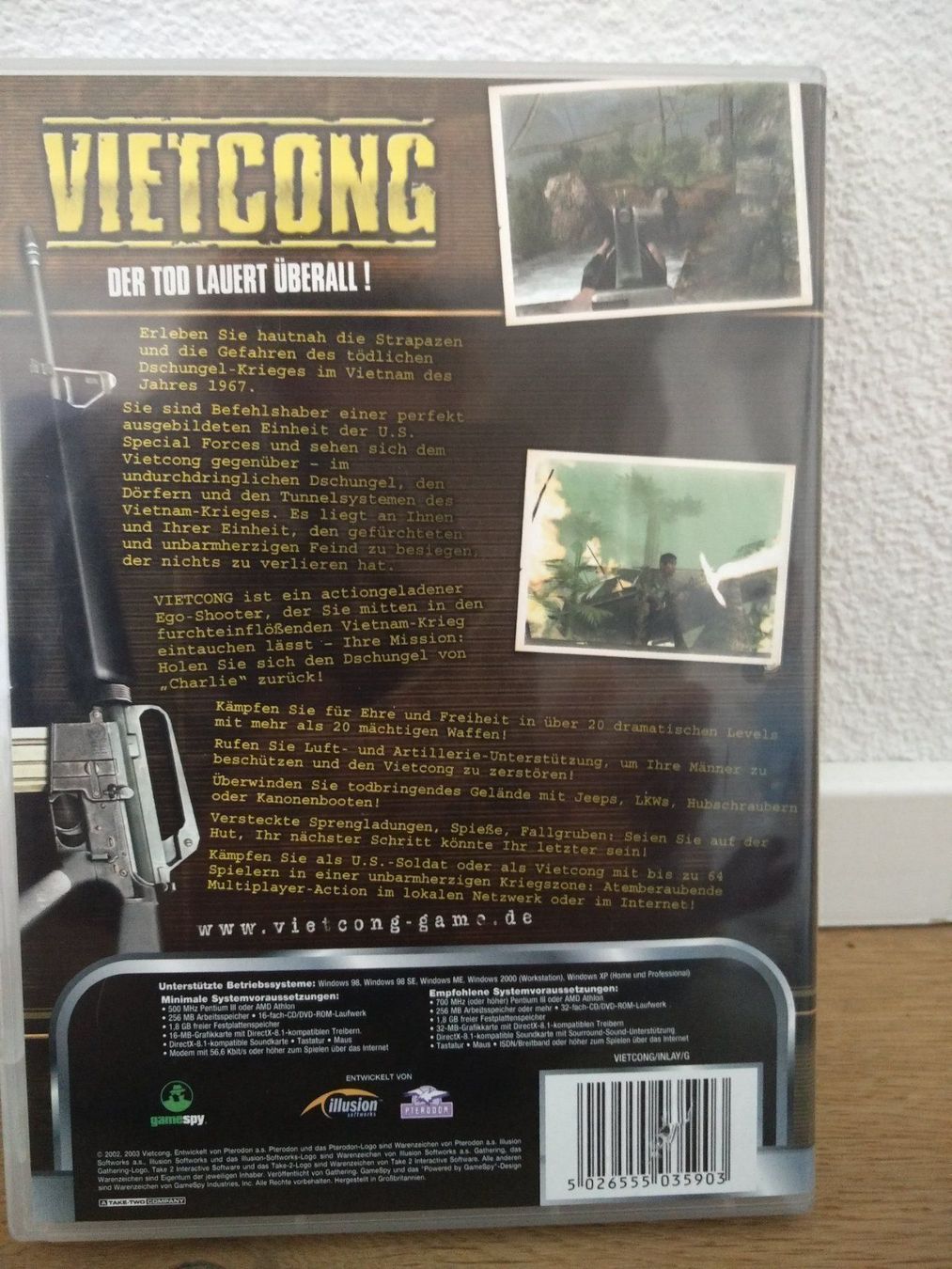 Jeux: PC Spiel Vietcong – D'occasion à Winterthur par meci02 3