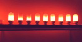 Lampe Feuer, E27, flackerndes Licht