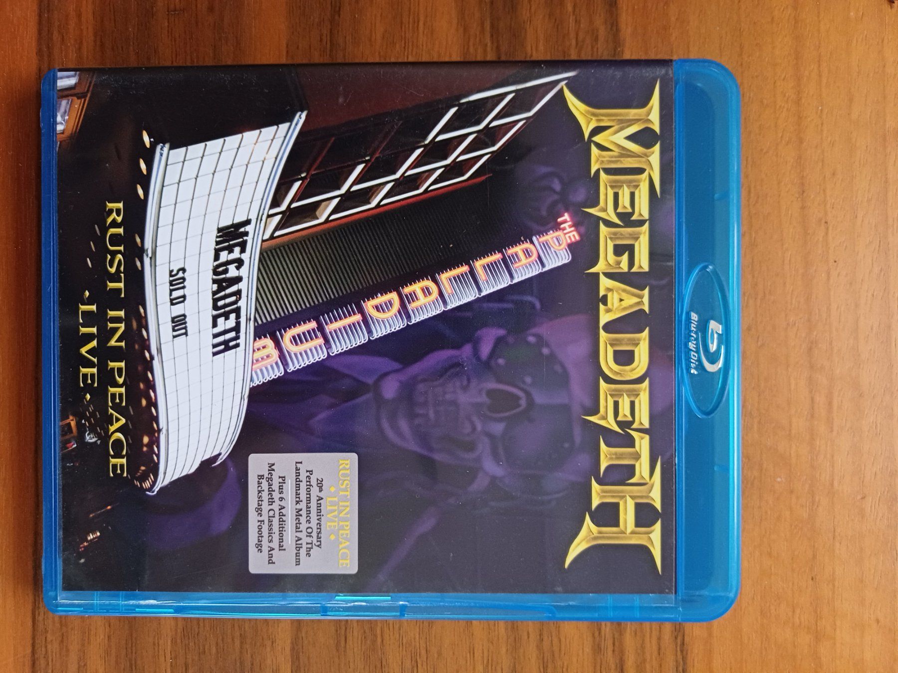 Alle DVDs: Megadeth Rust In Peace Live Blu-ray 20th Anniversary Edition – Gebraucht aus Chur von ren_r2kx