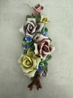 Rosendekoration  aus Keramik