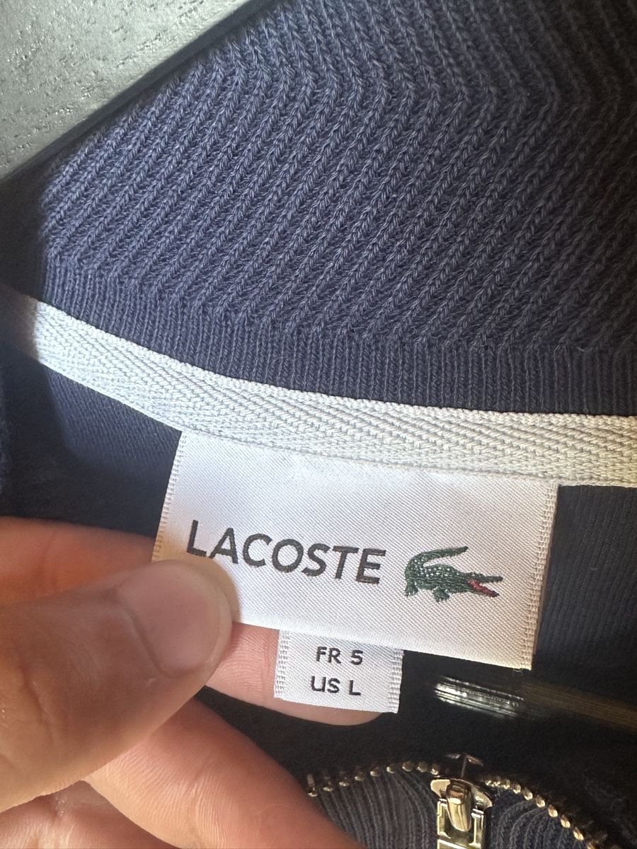 Lacoste Maglioni & Felpe: Navy blue 1/4 Zip Lacoste Crewneck – Usato da Villars-Burquin venduto da Iliasso 2