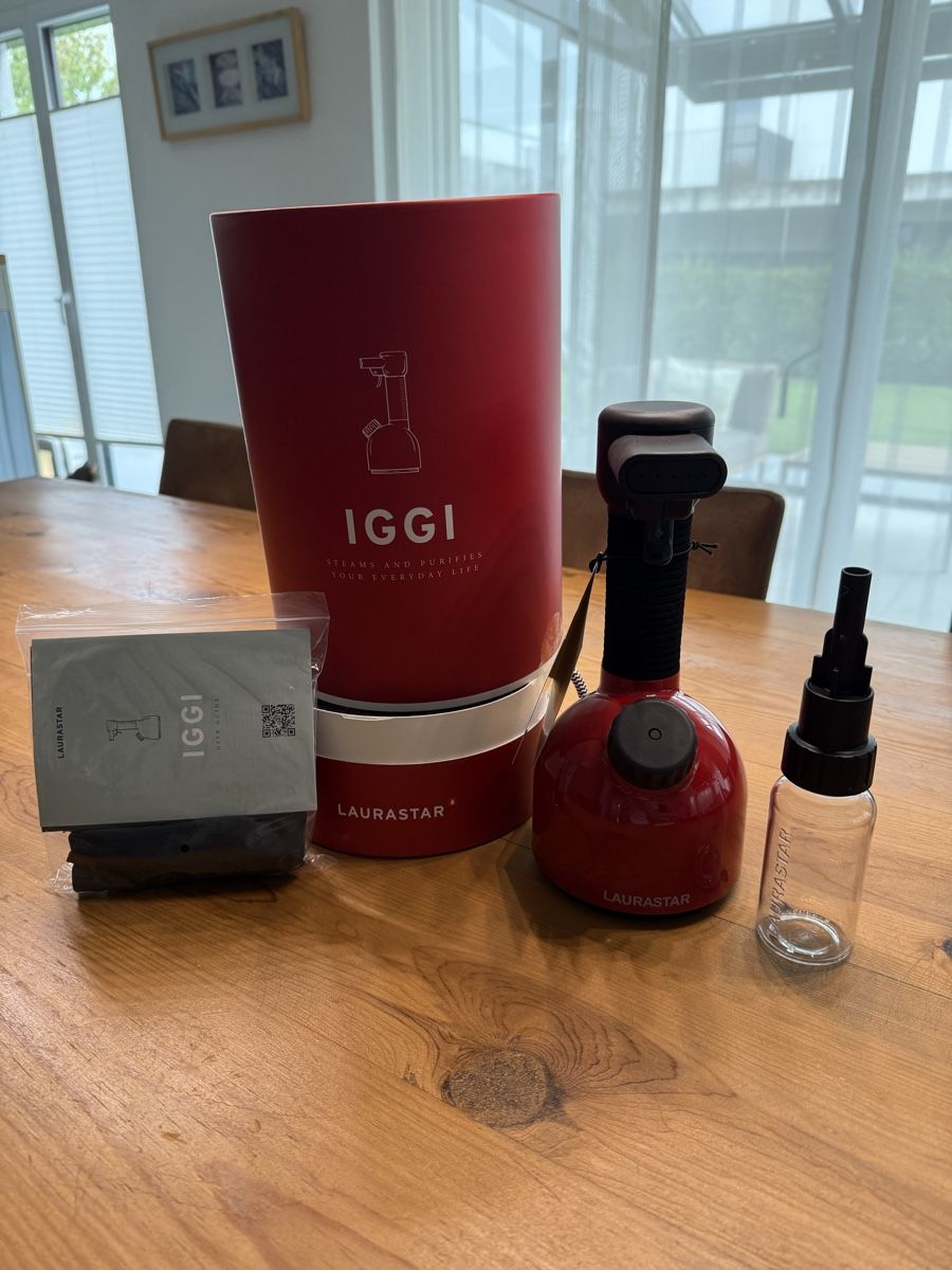 Pulitori a vapore: Laurastar IGGI rot, NEU – Nuovo (secondo la descrizione) da Steinach venduto da 86_patricia