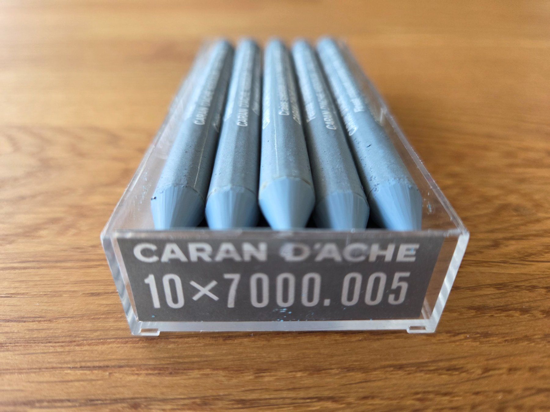 Caran D'Ache Stifte & Marker: Caran d'Ache Neocolor I Grau 10 Stück neu – Neu und originalverpackt aus Ennetmoos von Gamer2 1