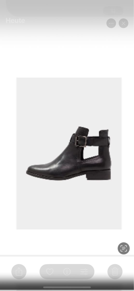 Scarpe da donna: Schwarze Leder Ankle Boots Gr. 38 – Usato da Zürich venduto da Dory84 4