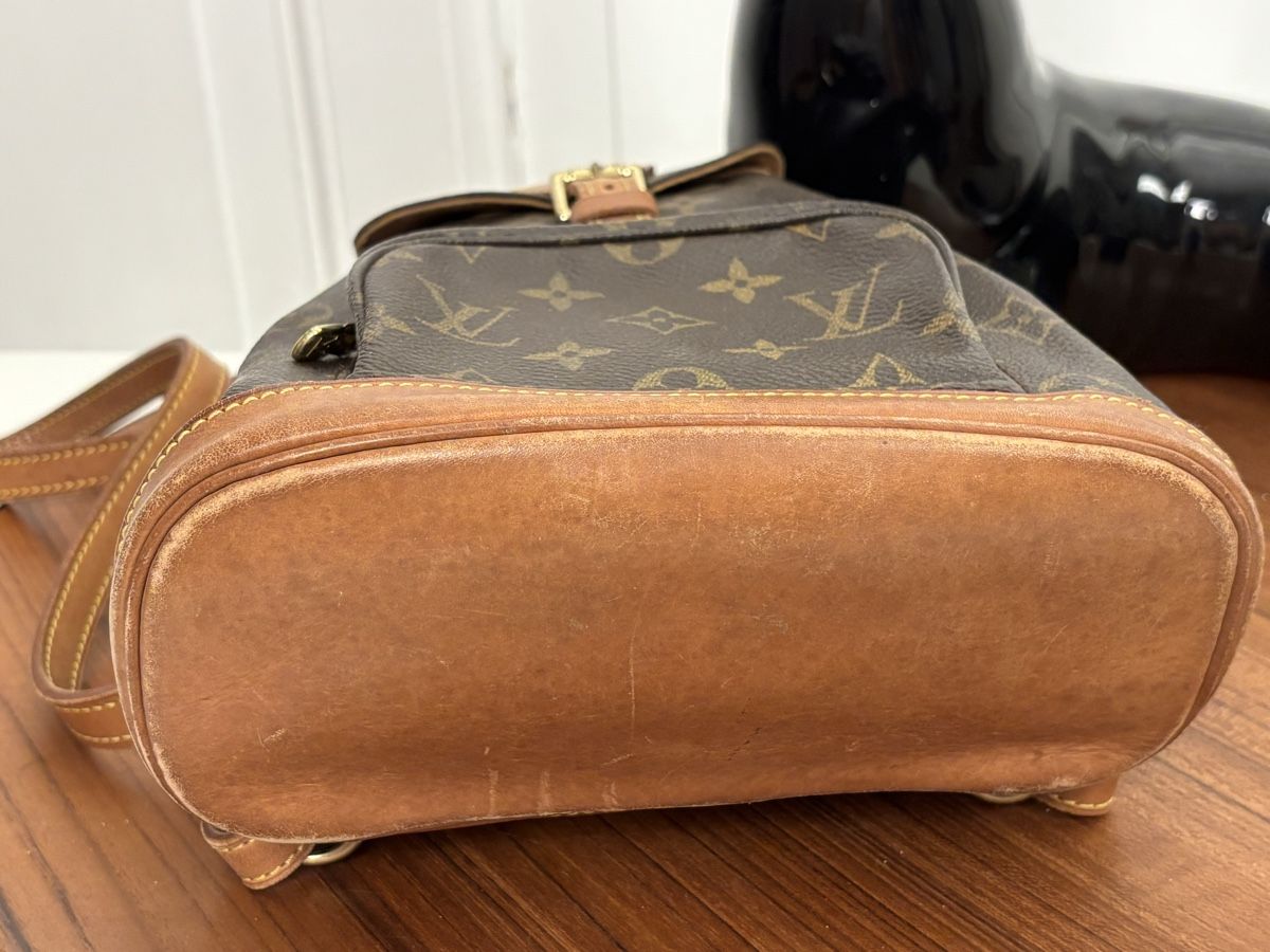 Louis Vuitton Zaini: Louis Vuitton Montsouris Backpack Monogram Small – Usato da Winterthur venduto da Atelier.W.Maison 4