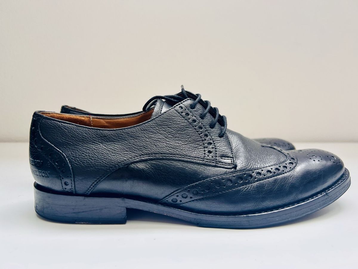 Hamilton Scarpe da donna: Melvin & Hamilton Budapester / Brogue Schuhe in Schwarz – Usato da Zürich venduto da eka_5xfb