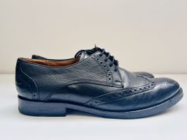 Melvin & Hamilton Budapester / Brogue Schuhe in Schwarz 