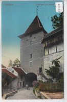 Burgdorf - Eingangstor zum Schloss - Litho