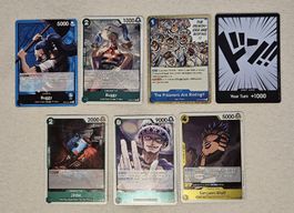 One Piece Buggy Escape Pack 7 Sammelkarten 🃏🏴‍☠️✨