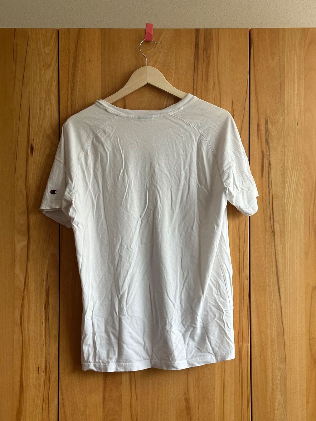 Champion T-shirt: Champion T-Shirt, Weiss – Usato da Schlieren venduto da car_2bwb 1