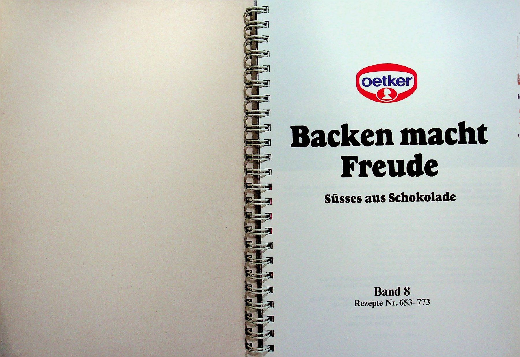 Libri: Dr. Oetker Süsses aus Schokolade Band 8 – Usato da Reitnau venduto da Zaomir 2