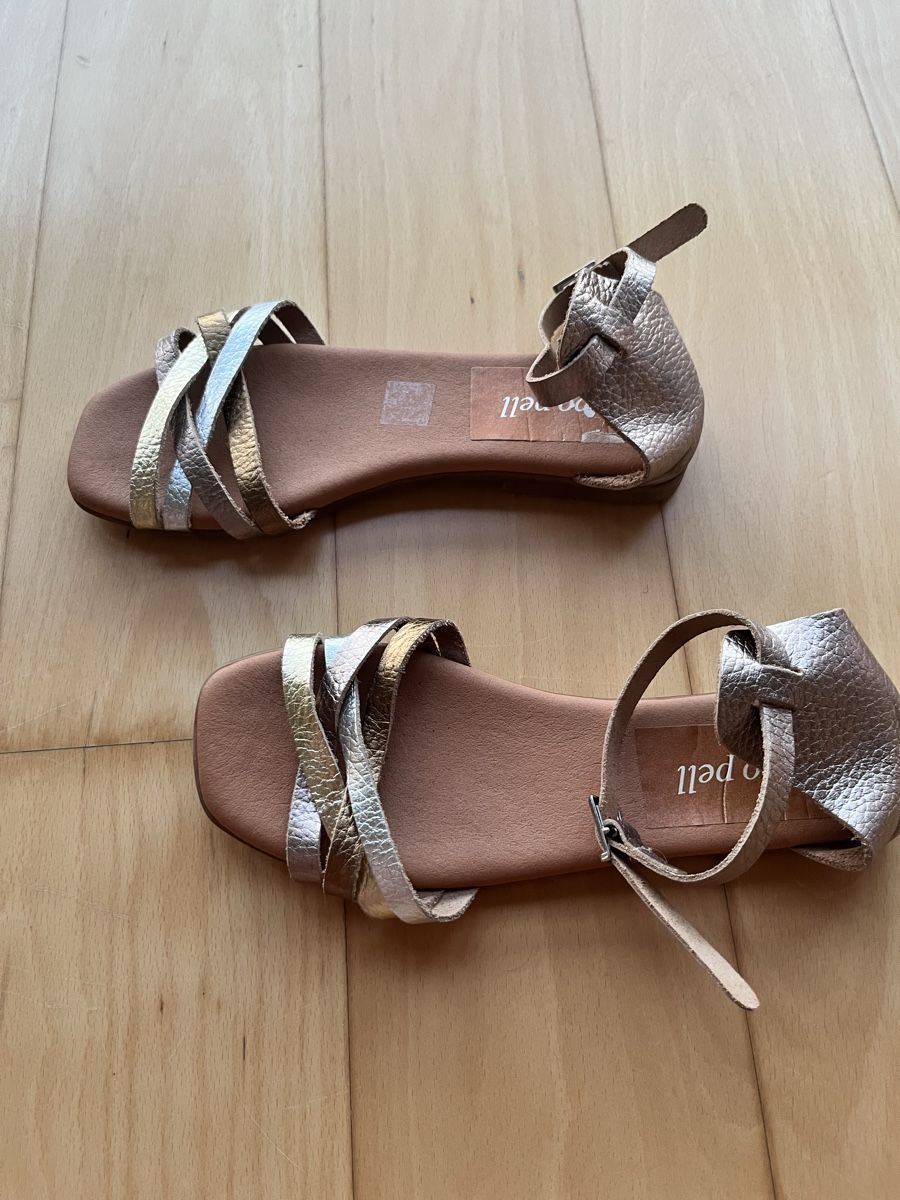 Scarpe da donna: Sandales or/argent - 37 – Usato da Geneve venduto da maremonte 1