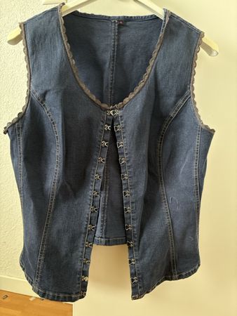Gilet en jean femme taille M 