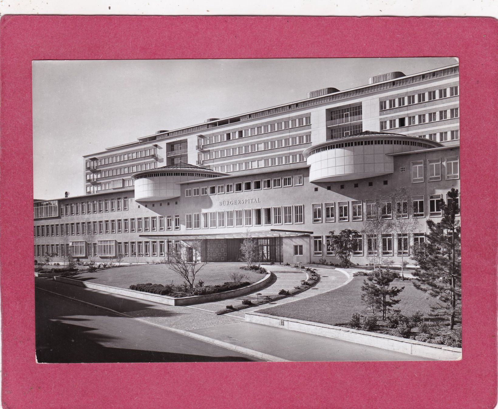 Cartoline postali: Basel Bürgerspital 1966 – Usato da Herisau venduto da Lisegrat2008