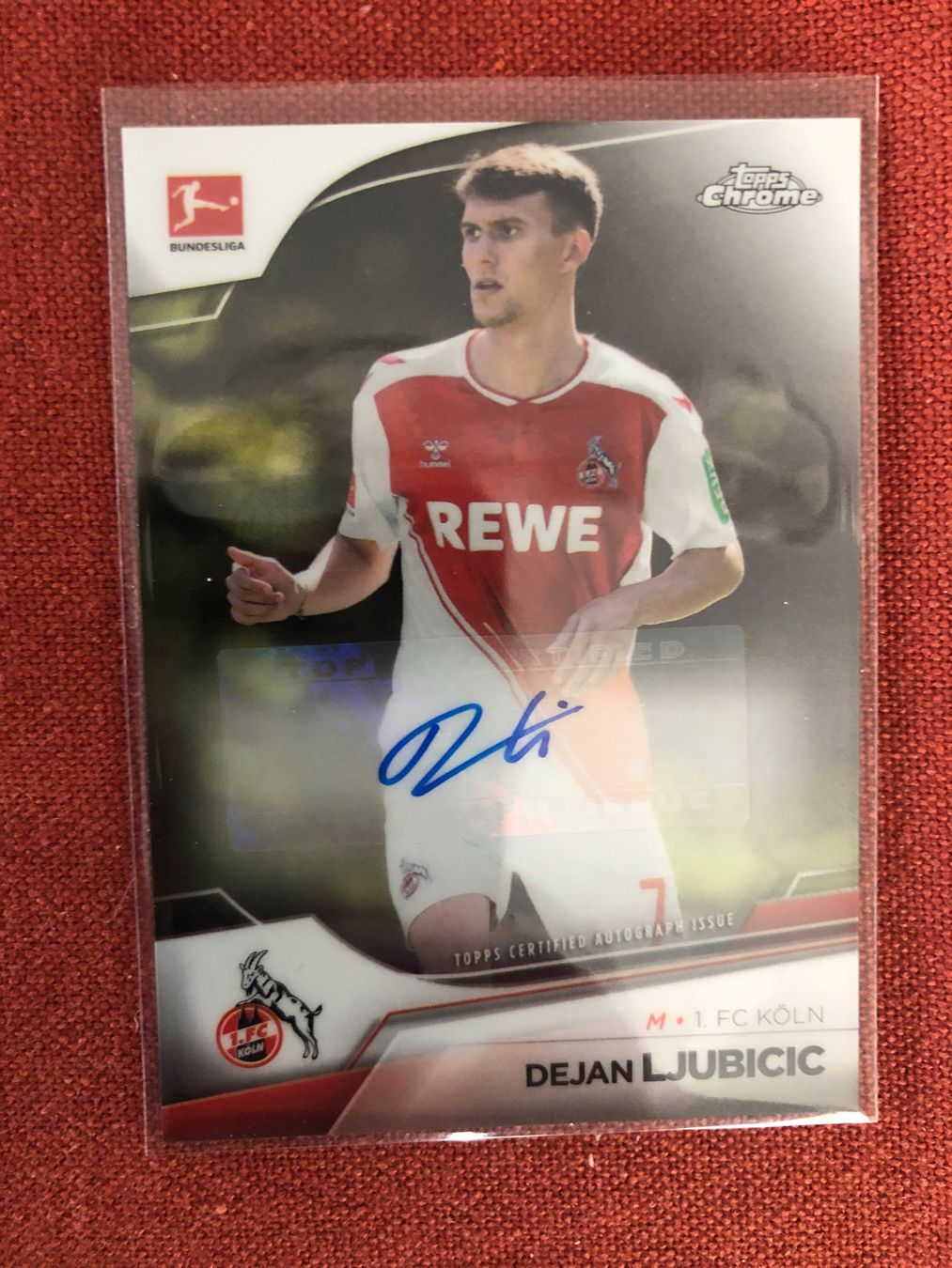 Topps Sammelbilder & Trading cards: Topps Chrome Dejan Ljubicic Autogramm /165 – Gebraucht aus Wangenried von Garagara