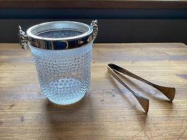 Eiswürfelbehälter Bleikristall