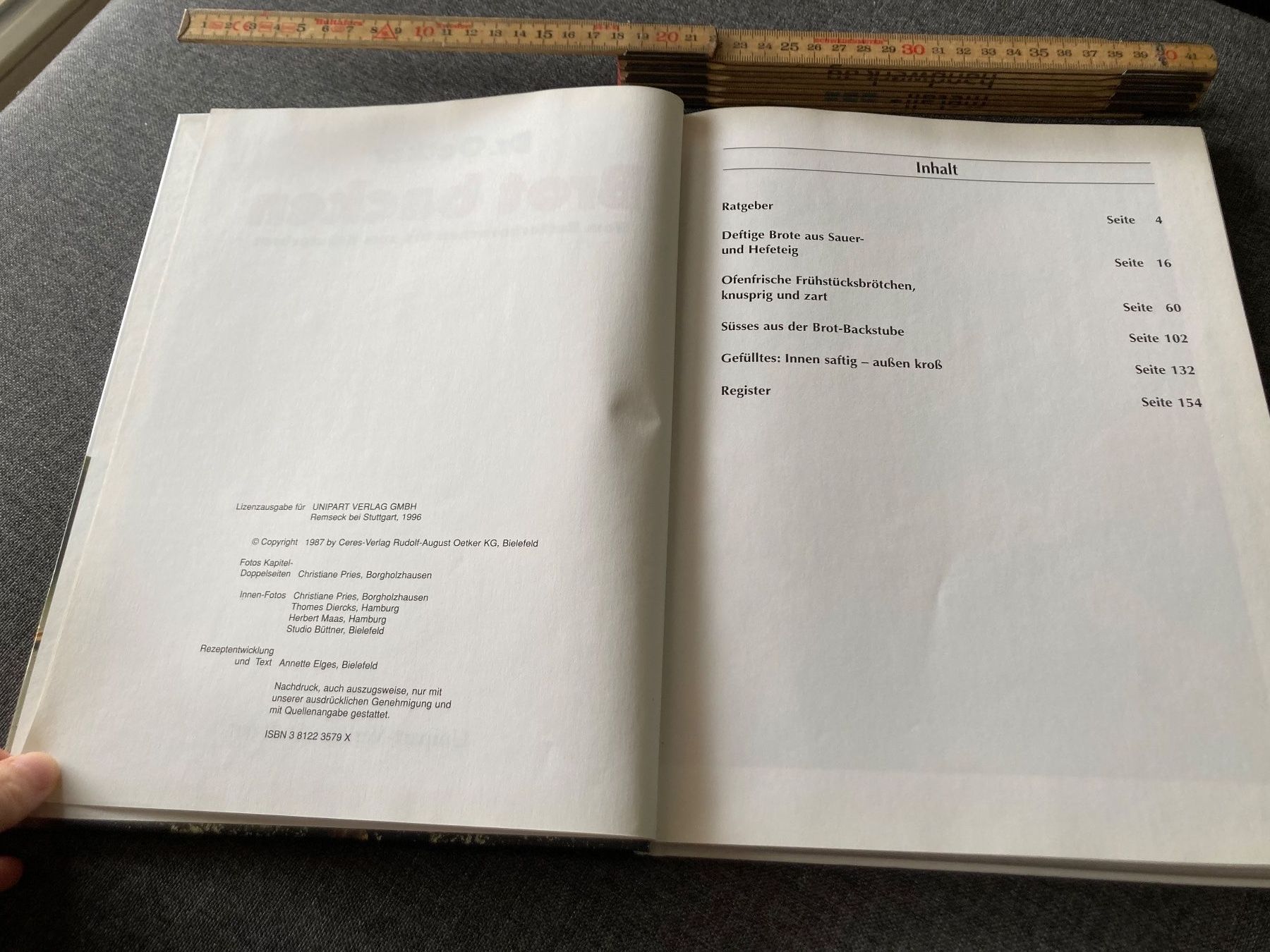 Bücher: Kochbuch Dr. Oetker Brot backen – Gebraucht aus Wichtrach von Aramis3628 3