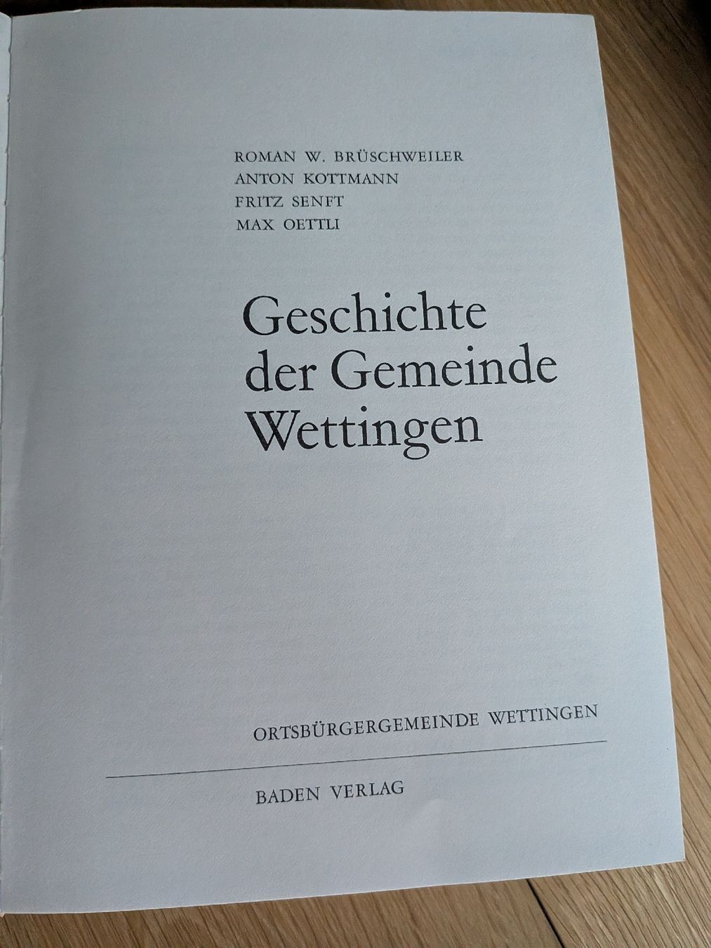 Libri: Geschichte der Gemeinde Wettingen Buch – Usato da Wettingen venduto da Lata2012 3