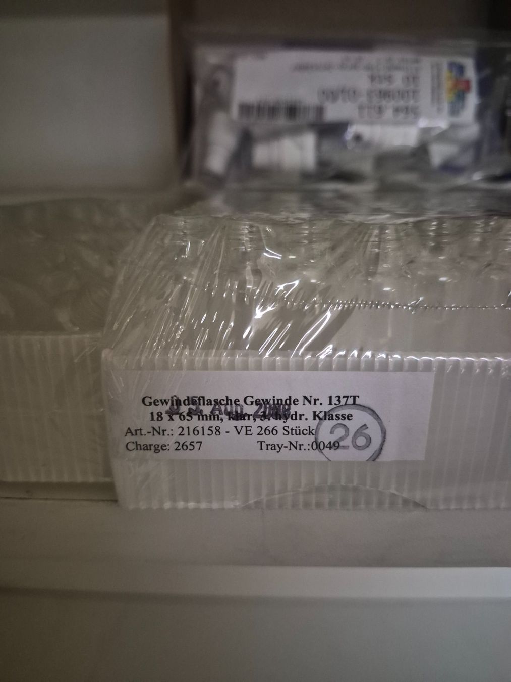 Gläser: 924 Posten Spraygläser mit Zubehör – Gebraucht aus Derendingen von Meisterstuecke 1