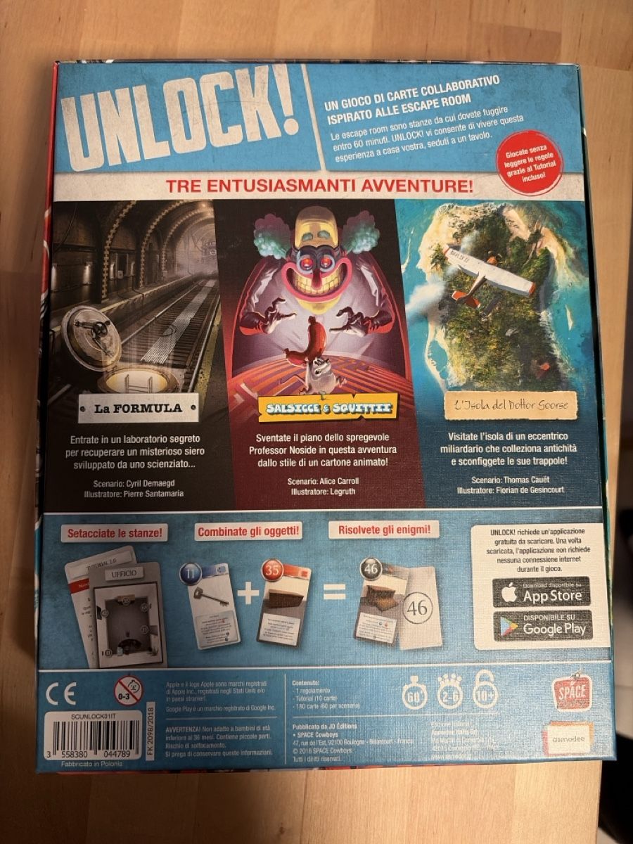 Giochi: Unlock! Escape Adventures – Nuovo (secondo la descrizione) da Chiasso venduto da Chibichan 1