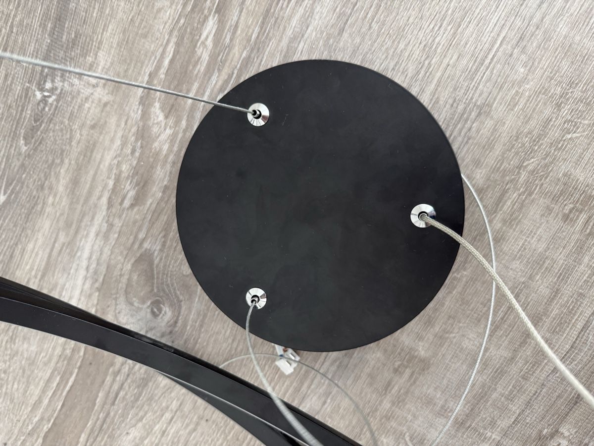 Lampade: Schöne Lampe, Schwarz, LED, Durchmesser 50cm – Nuovo (secondo la descrizione) da Frauenfeld venduto da sharonhabrik 3