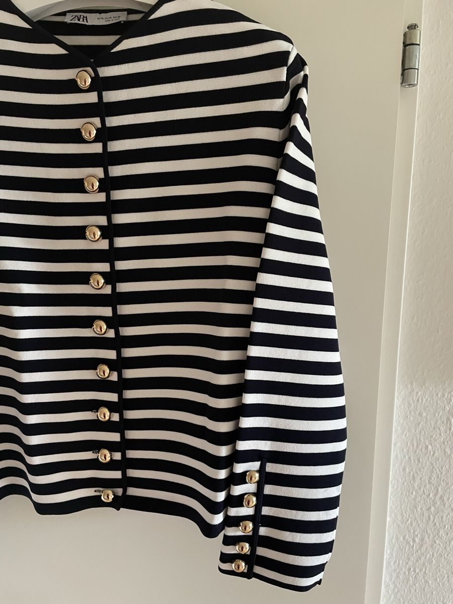 Zara Jacken: Zara Strickjacke Marine Look – Neu und originalverpackt aus Muttenz von stoeberi01 1