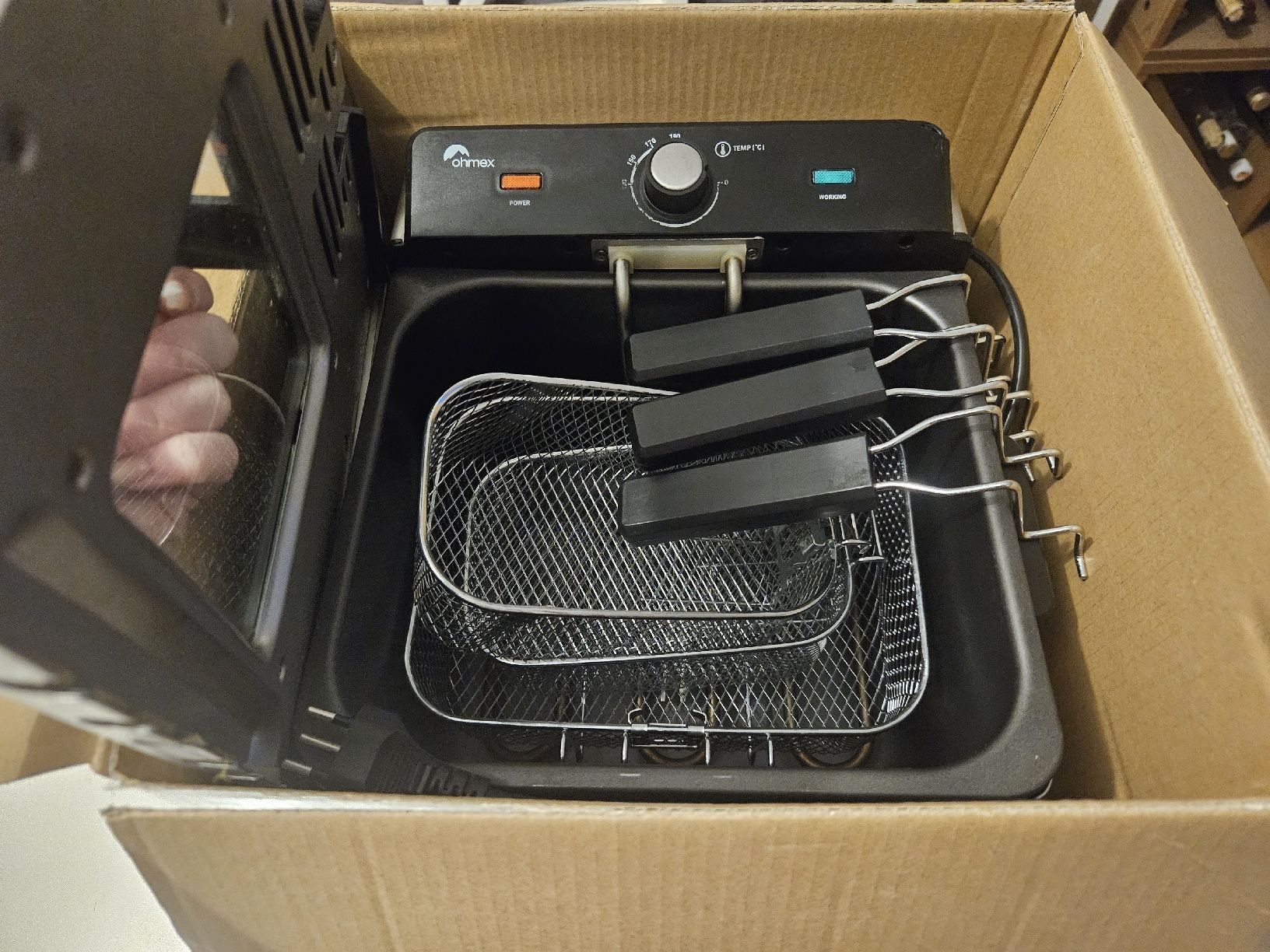 Ohmex Appareils de cuisine: Friteuse électrique 5 litres – D'occasion à Nyon par ali_l72q 2