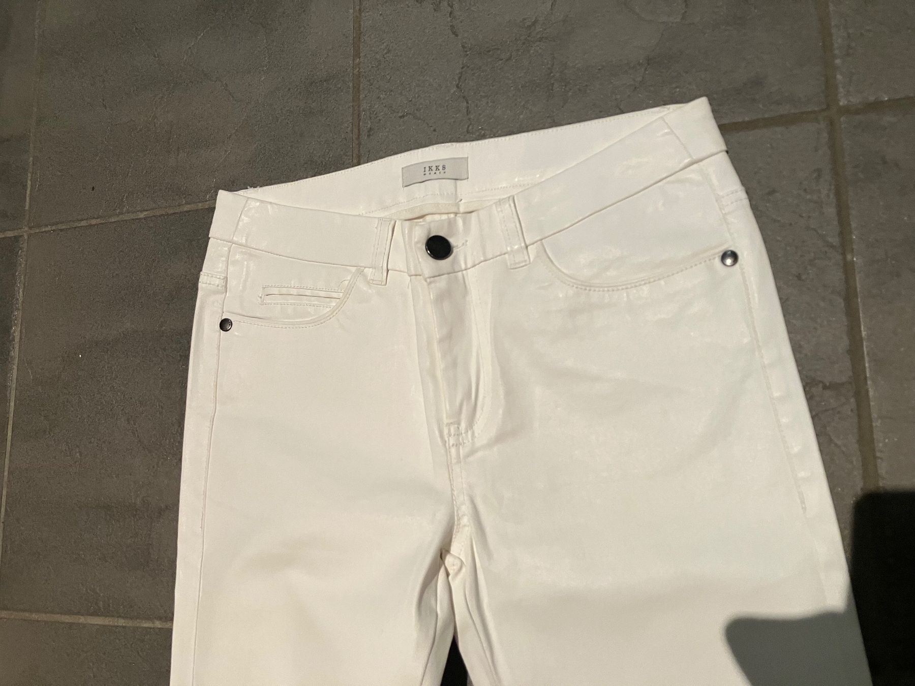 IKKS Pantaloni: Pantalon blanc IKKS 36 – Usato da Arconciel venduto da chance22 1