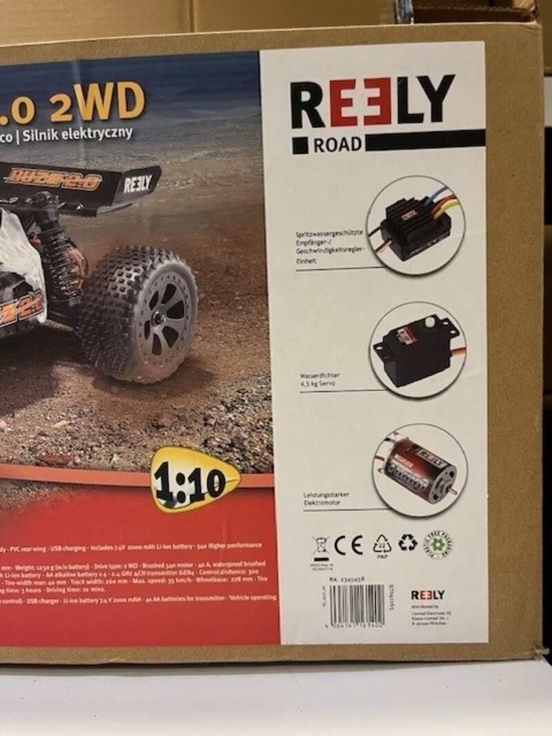 Modellismo RC: Reely Buzz 2.0 RC Modellauto Elektro - nicht getestet – Usato da Ebikon venduto da  1