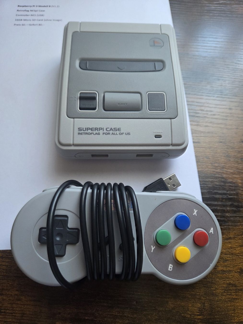 Raspberry Pi PCs: Raspberry Pi 3 Model B Retroflag SuperPi Case Controller – Gebraucht aus Winterthur von Maricels_Boutique 2