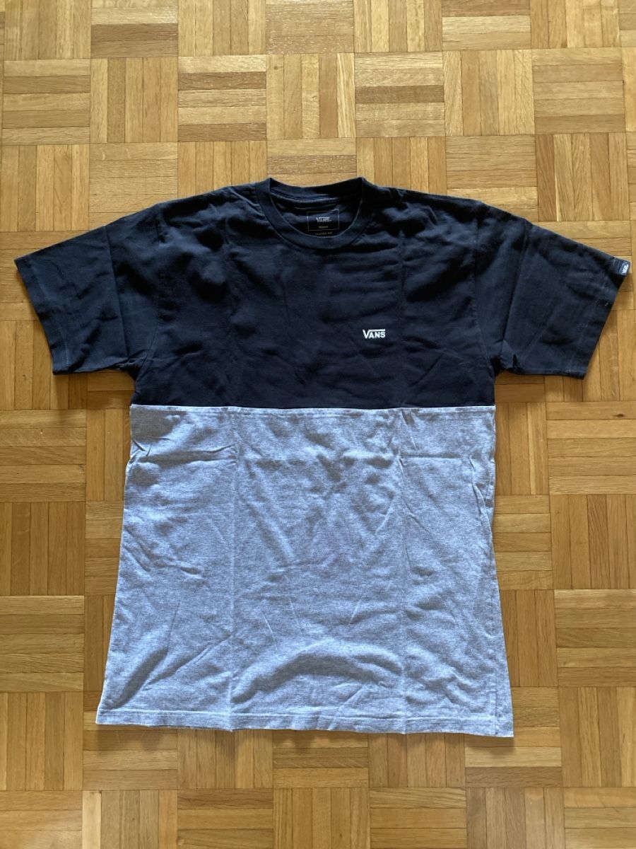 Vans T-shirt: T-shirt Vans noir & gris - Taille M – Nuovo (secondo la descrizione) da Genève venduto da swissjojo