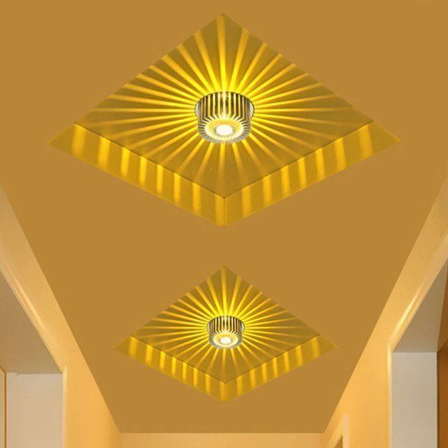 Lampade: Moderne Led Downlight Decken Lampe, Rot – Nuovo e nell'imballaggio originale da Kehrsatz venduto da CIVOMILES 2