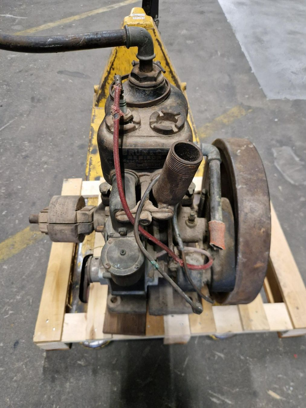Motori: 1-Zyl. Stationärmotor Müller & Vogel, Schweizer Motor – Usato da Dürnten venduto da Bachtel84 2