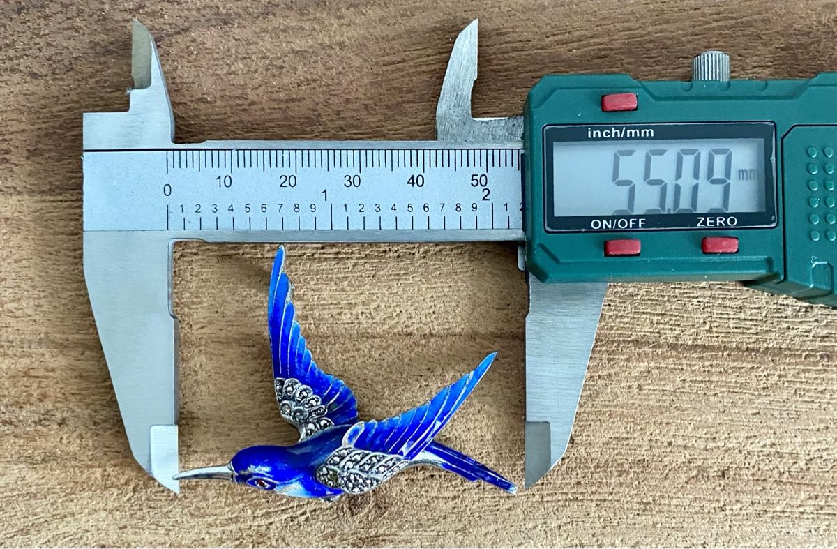 Spille & Fermagli: Feine Silber 800 Vogelbrosche – Usato da Zürich venduto da Dalema13 3