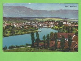 Solothurn Ansichtskarte mit Feldpoststempel