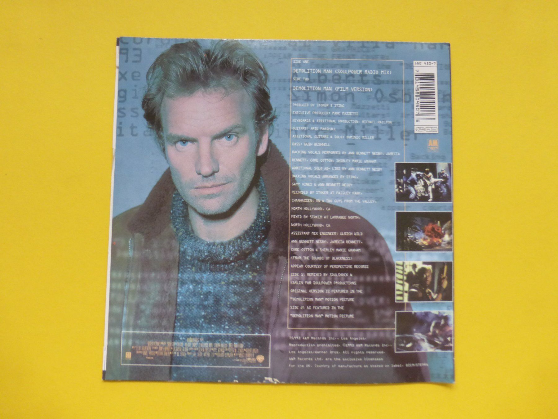 Dischi in vinile: Sting – Demolition Man – Usato da Zürich venduto da Swiss57 1