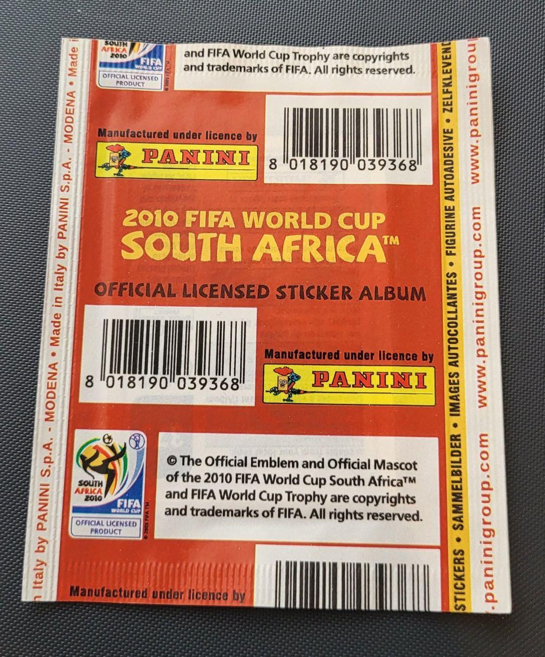 Panini Carte collezionabili: WM 2010 Tüte 1x – Usato da St Gallen venduto da Stampsalshobby 1