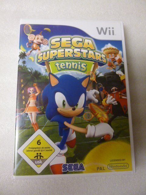 Nintendo Giochi: SEGA SUPERSTAR TENNIS - NINTENDO WII – Usato da Pambio Noranco venduto da Pol69